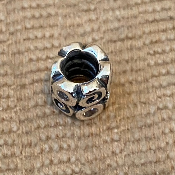 Pandora Swirlies Cz Charm - Picture 11 of 13